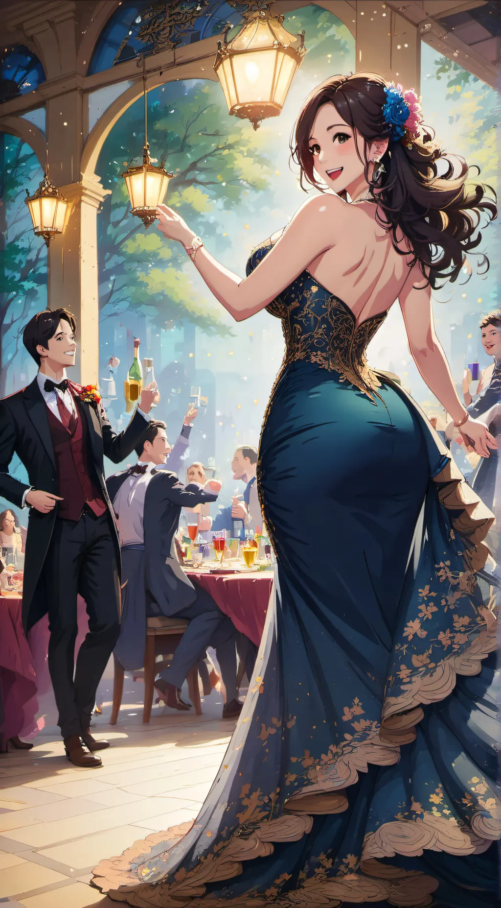 ai character: Rachel background