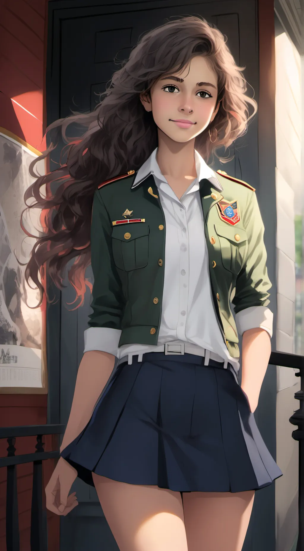 ai character: Charli background