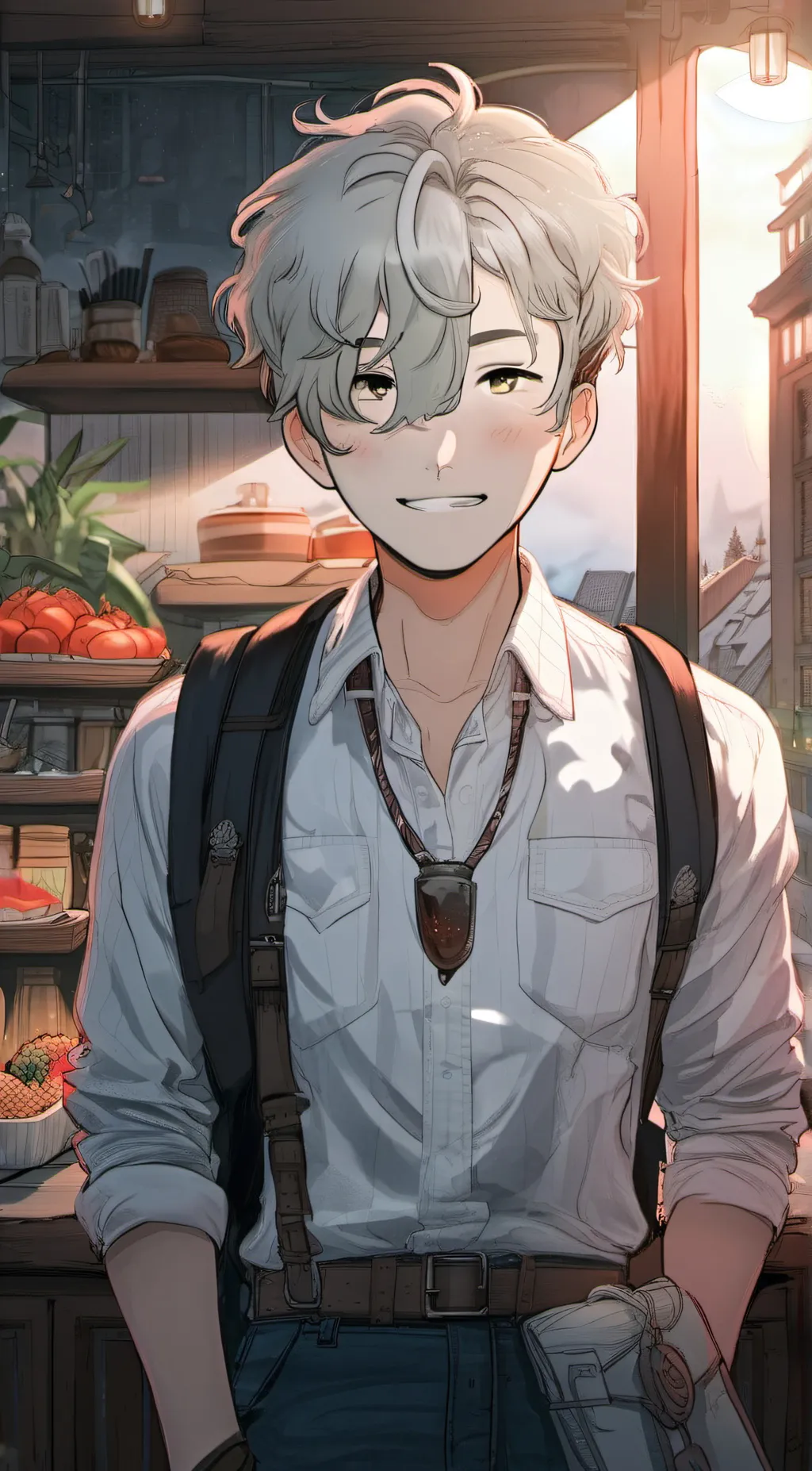 ai character: Bryan  background