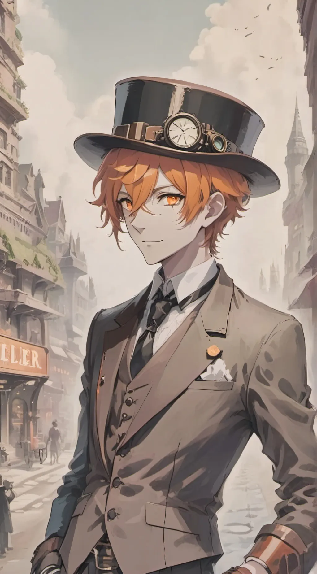 ai character: The Frig background