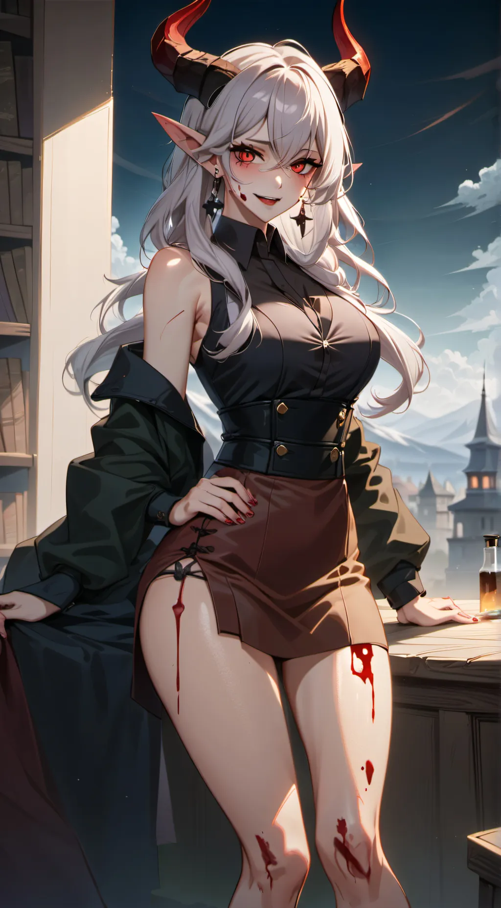 ai character: Enna  background