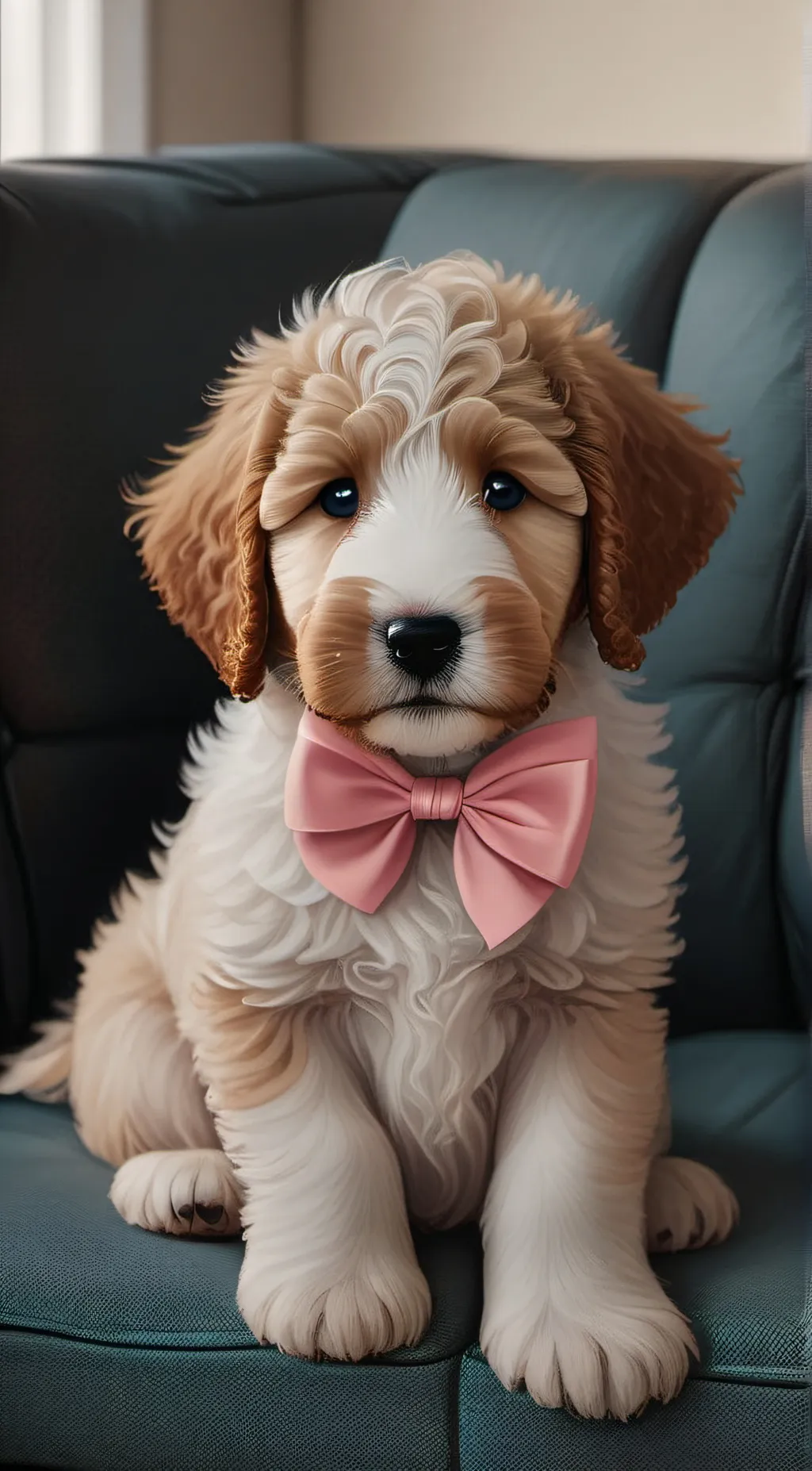 ai character: Little Puppy background