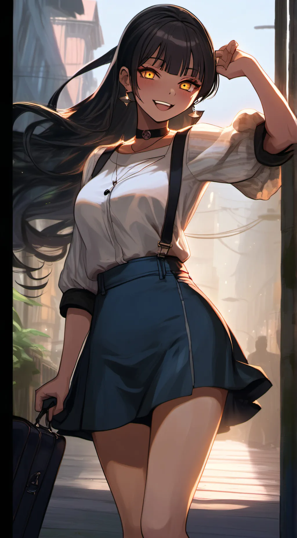 ai character: Gloina background