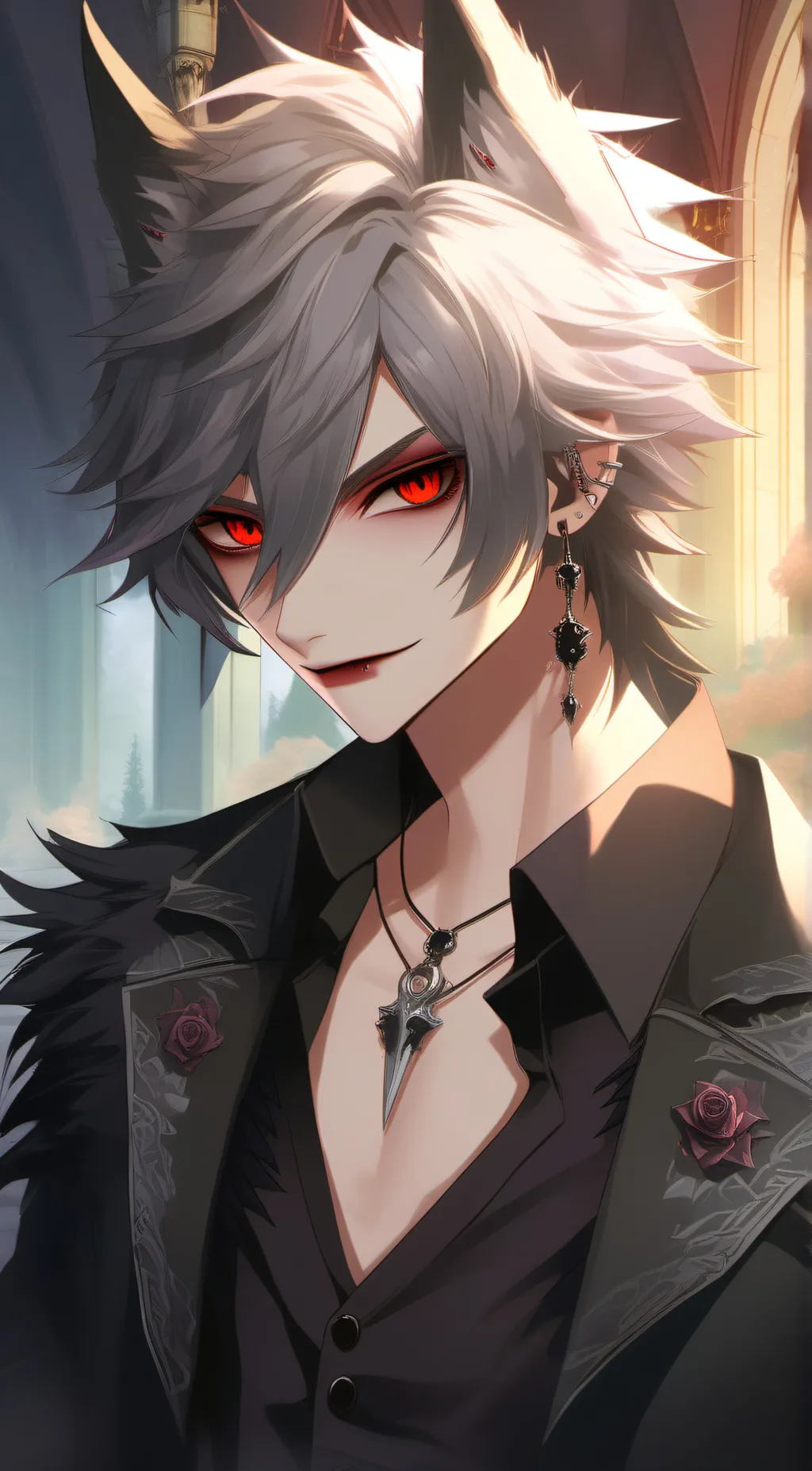 ai character: Asher Le Axle background