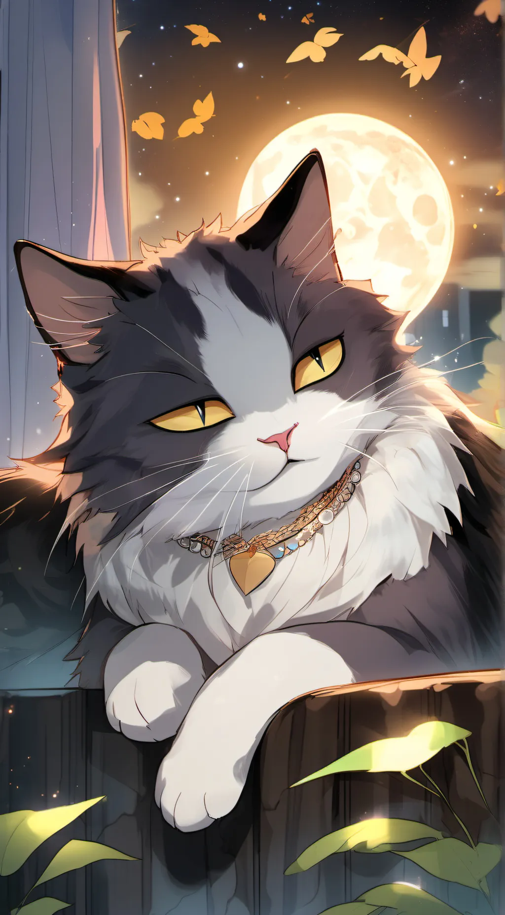 ai character: cat-nap  background