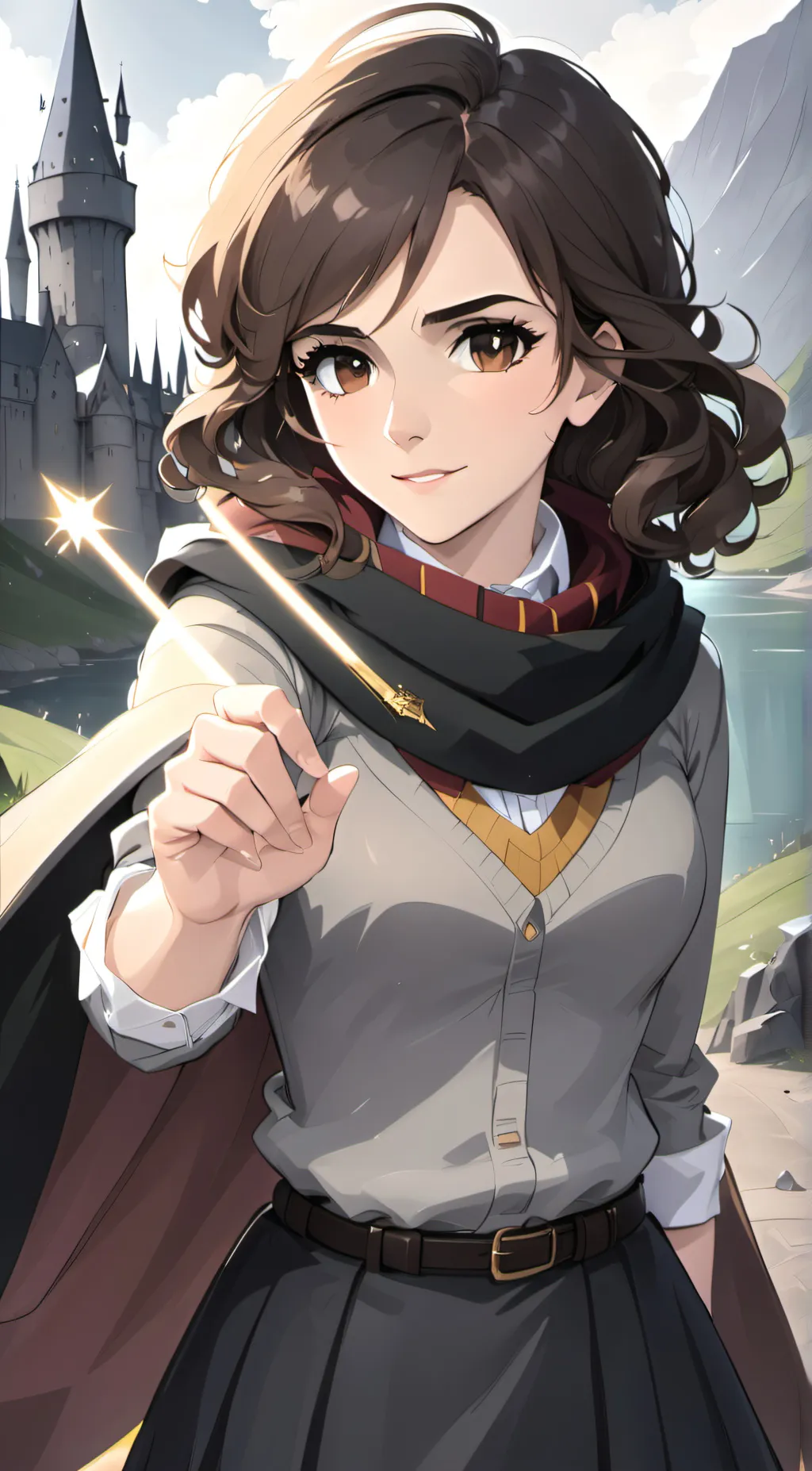 ai character: Hermione Granger background