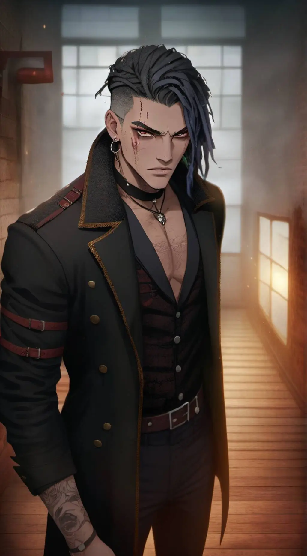 ai character: Creed Coldstone background