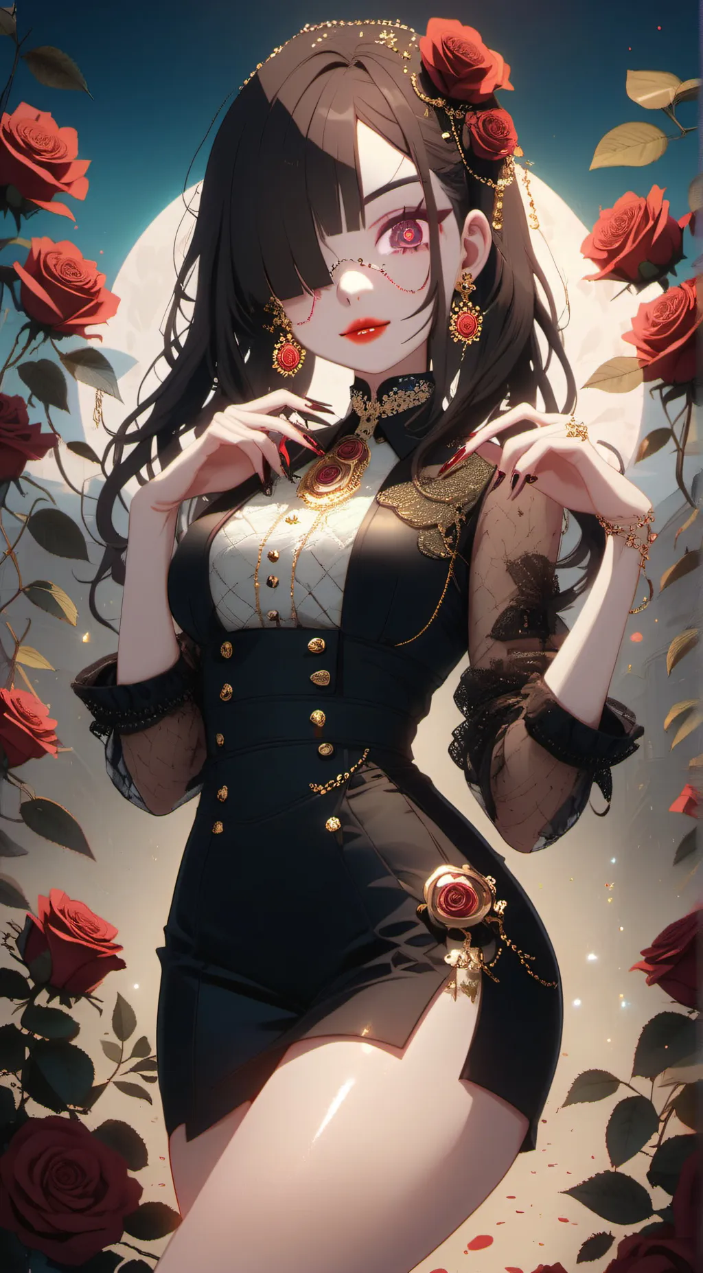 ai character: stella background