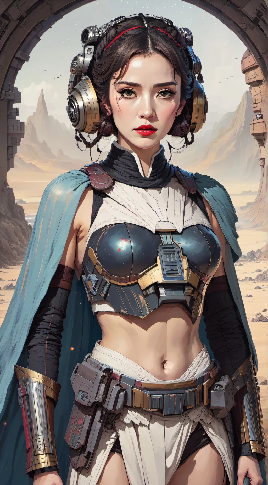 ai character: mana background