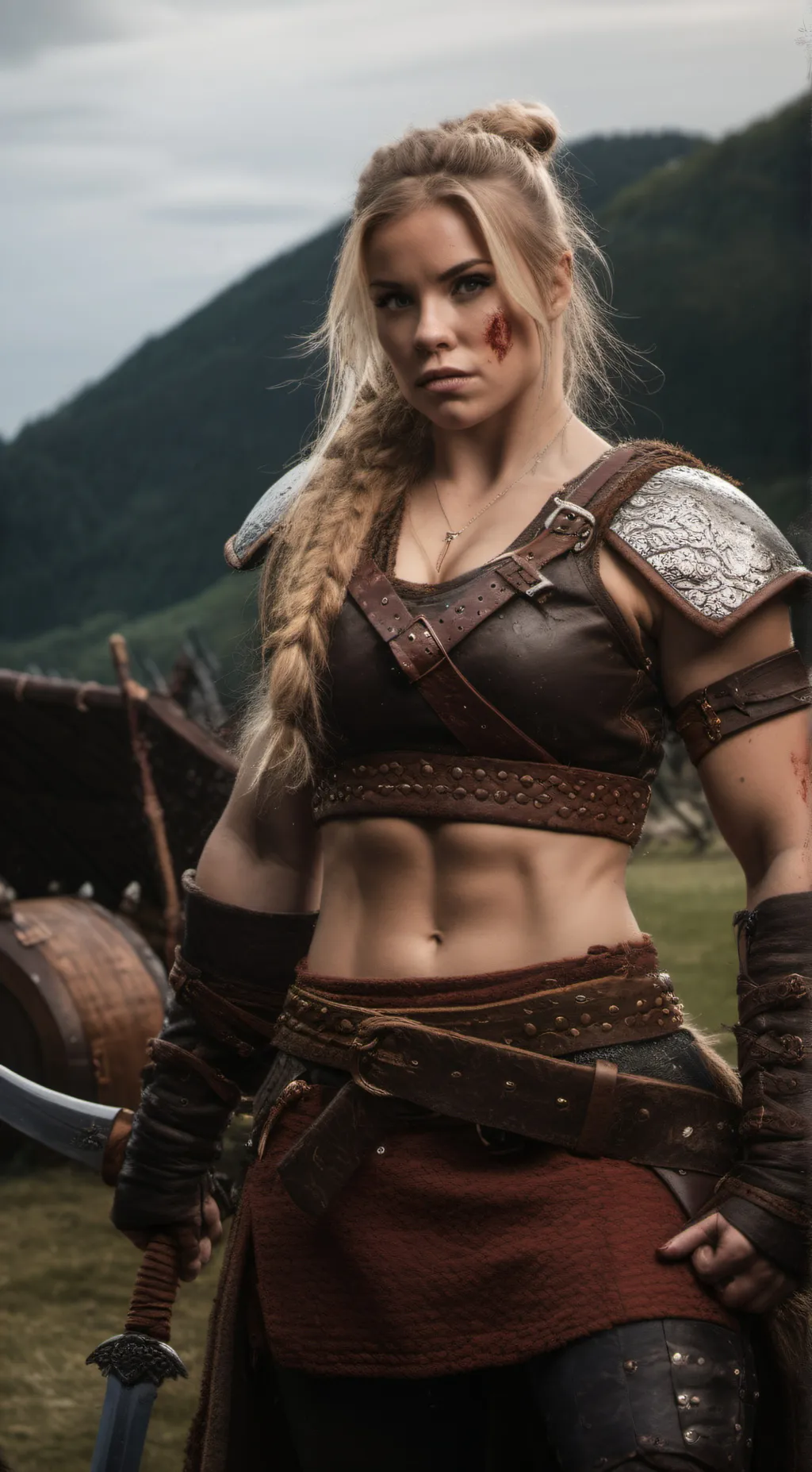 ai character: Saga background