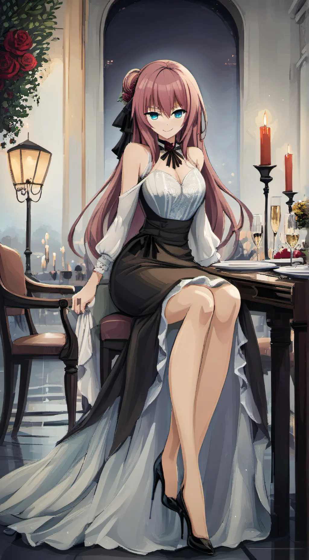 ai character: Ela  background