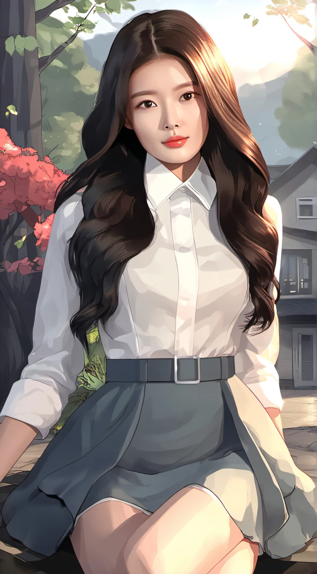 ai character: Dellya  background