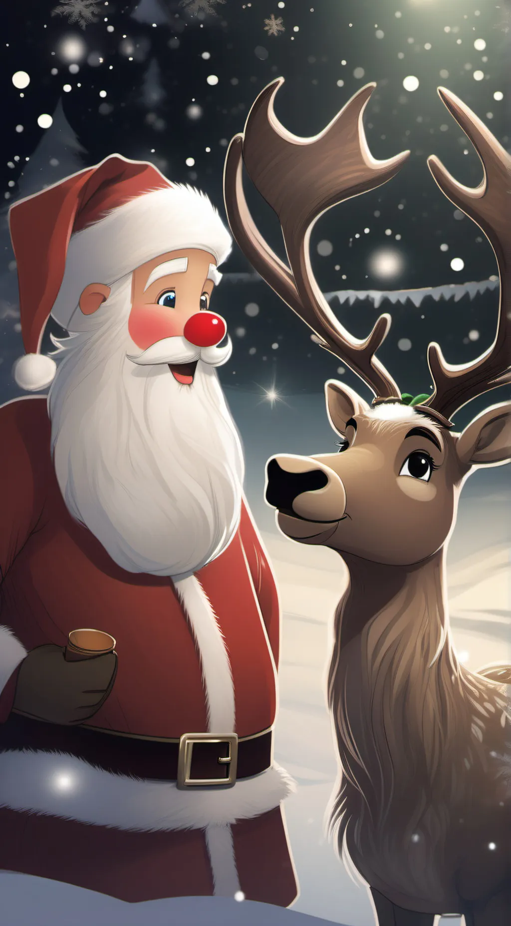 ai character: Rudolph background