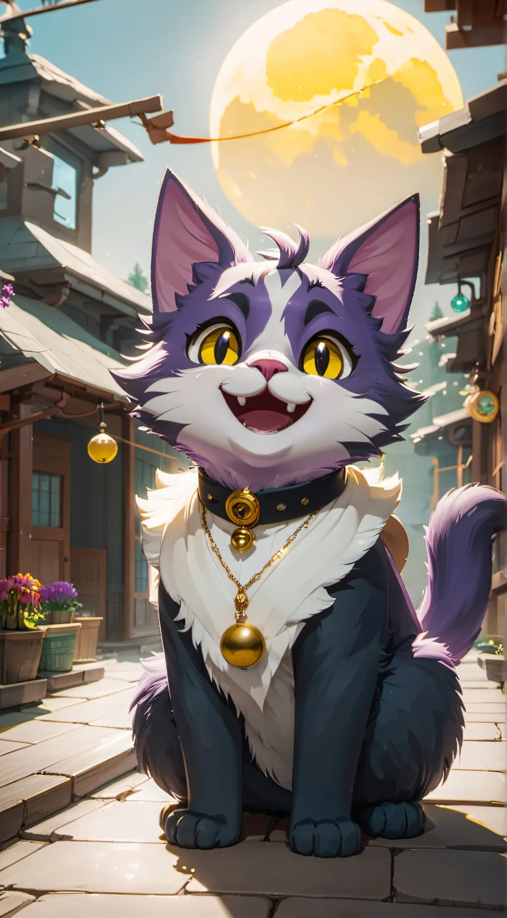 ai character: catnap  background