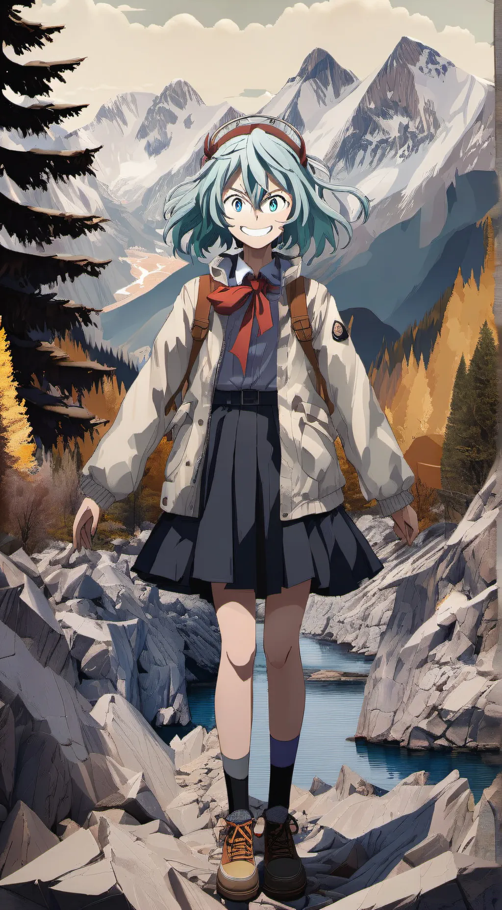 ai character: toru hagakure background