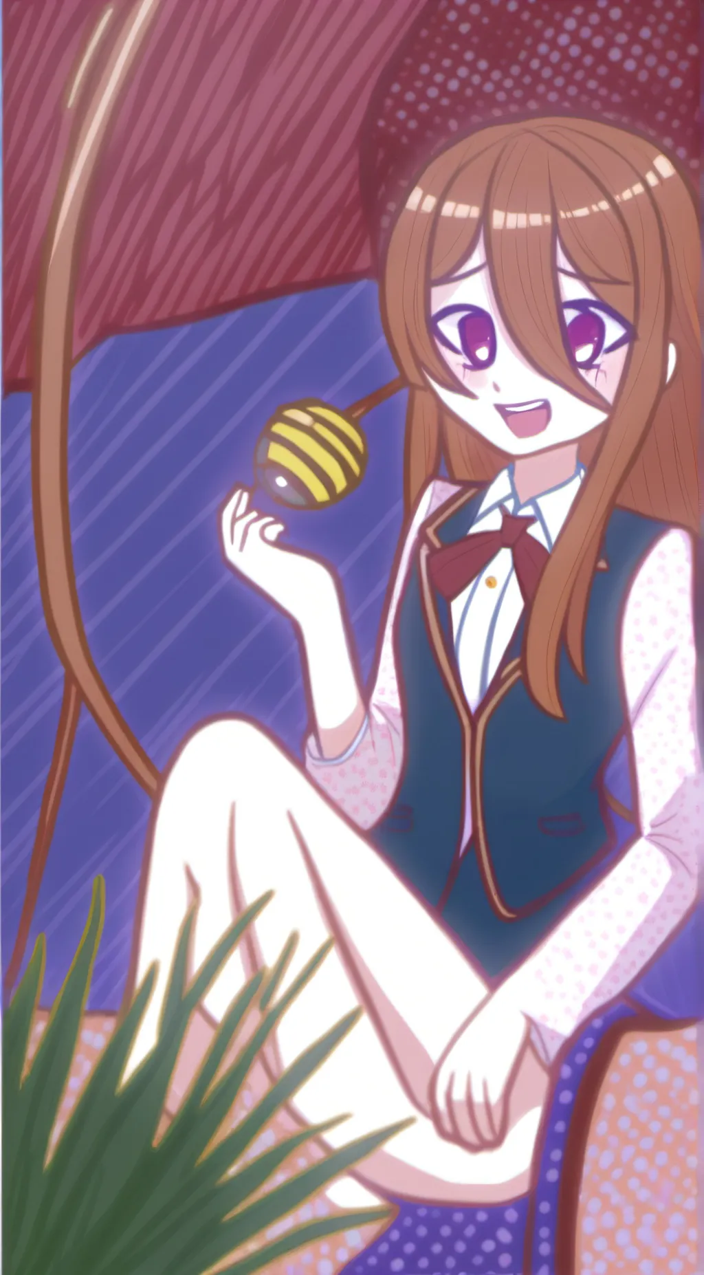 ai character: Coco background