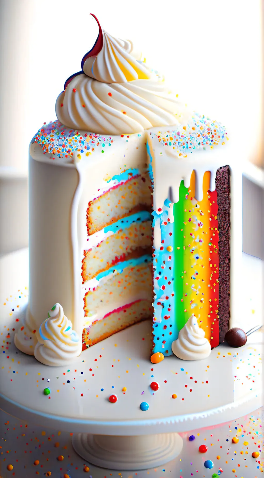 ai character: cake 1 background