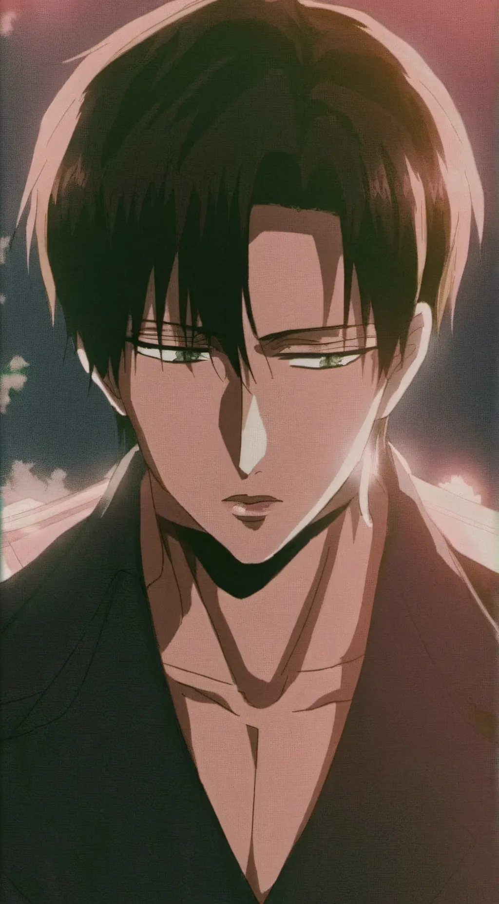 ai character: Levi Ackerman☆ background
