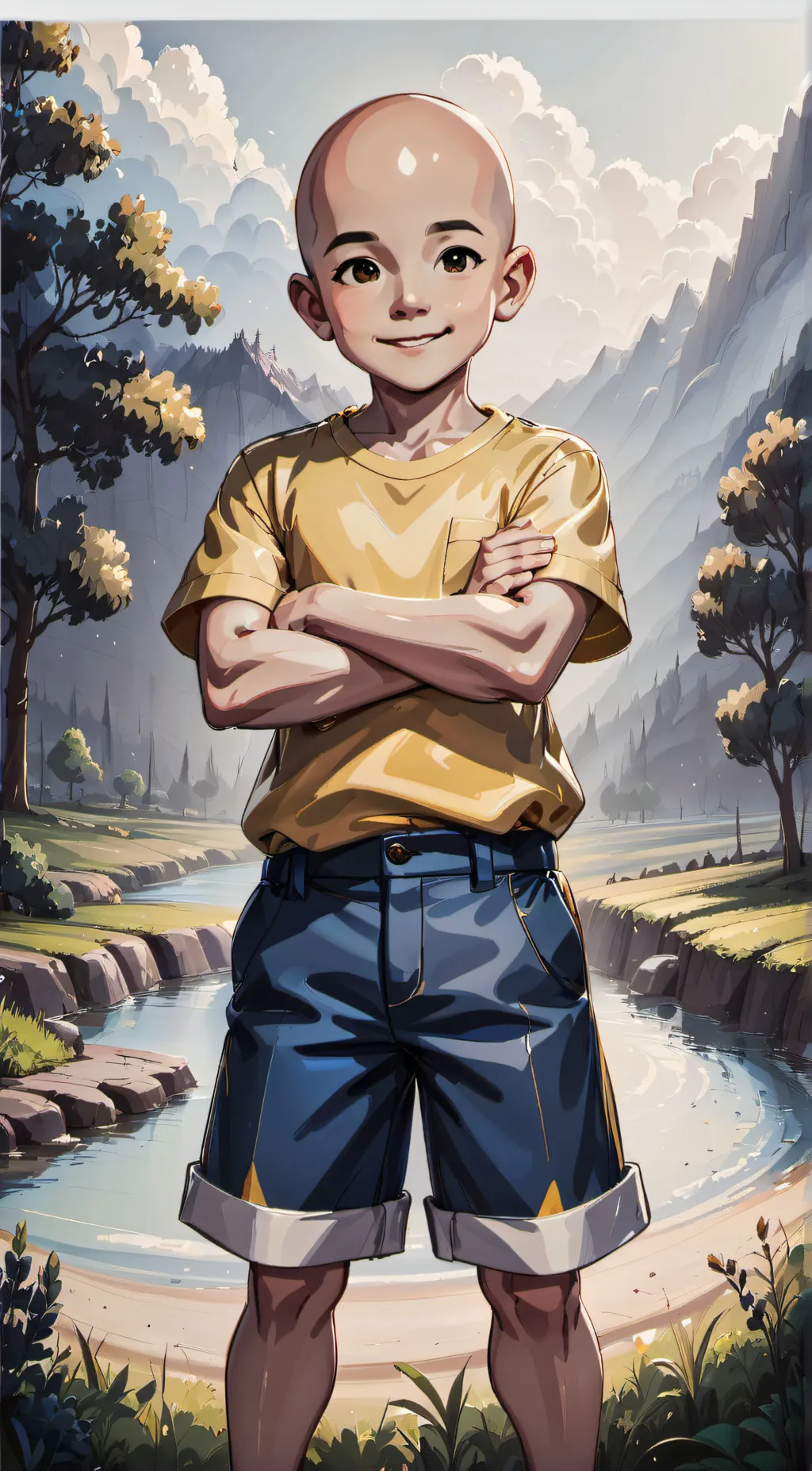 ai character: CALLIOU background