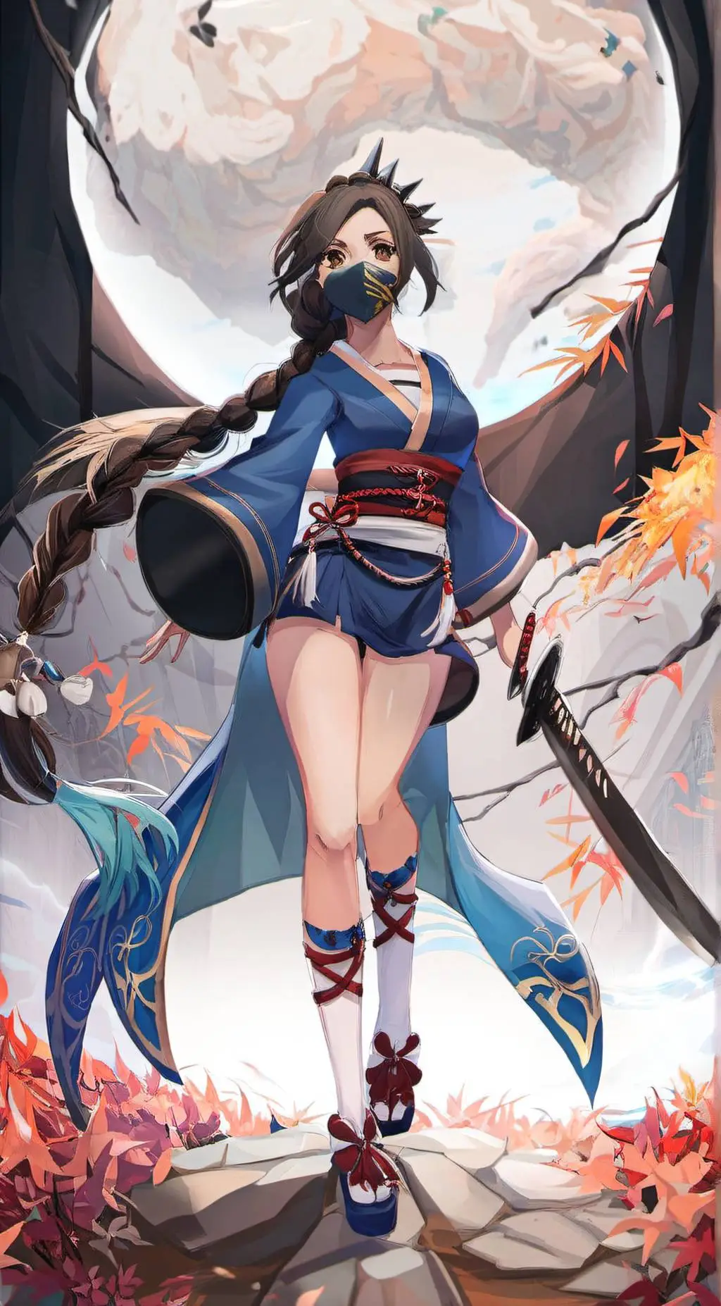 ai character: Mika background