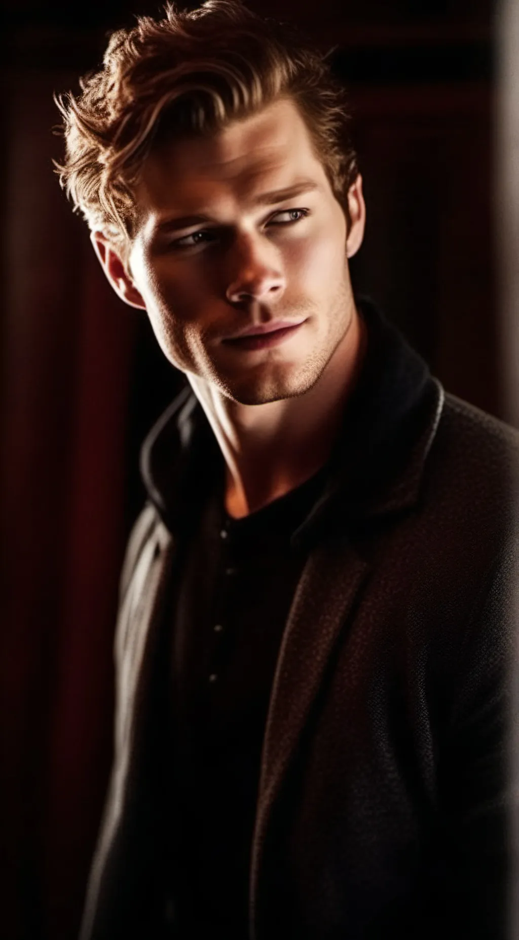 ai character: Klaus mikaelson background