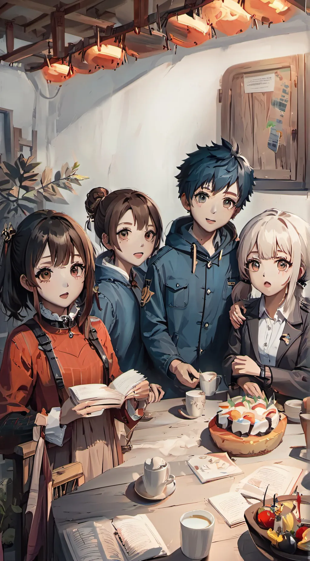 ai character: james lilly max an background