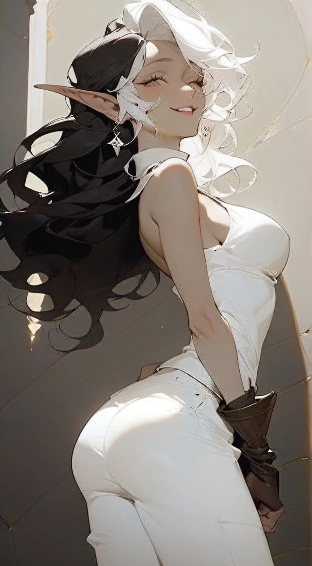 ai character: Elara background