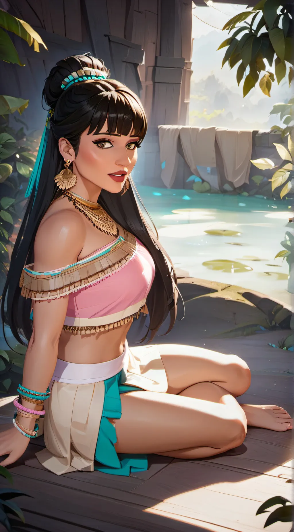 ai character: Chel background