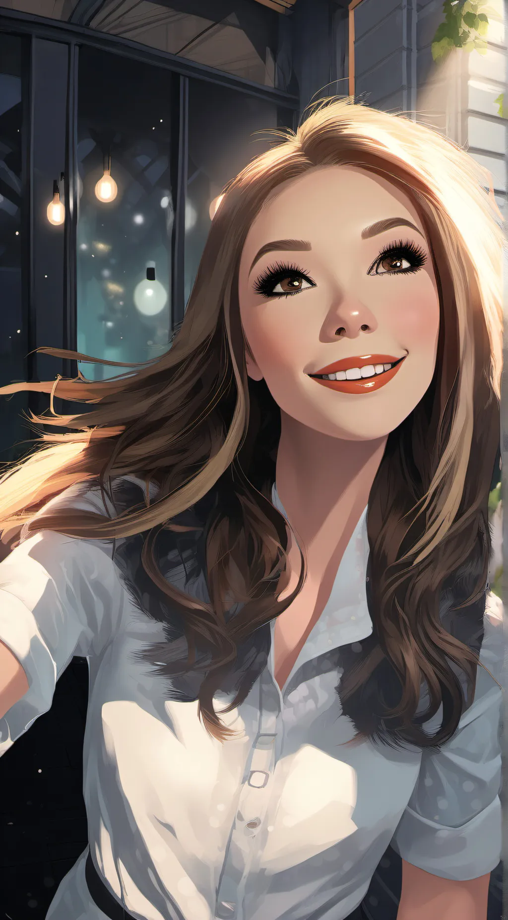 ai character: Valentine background