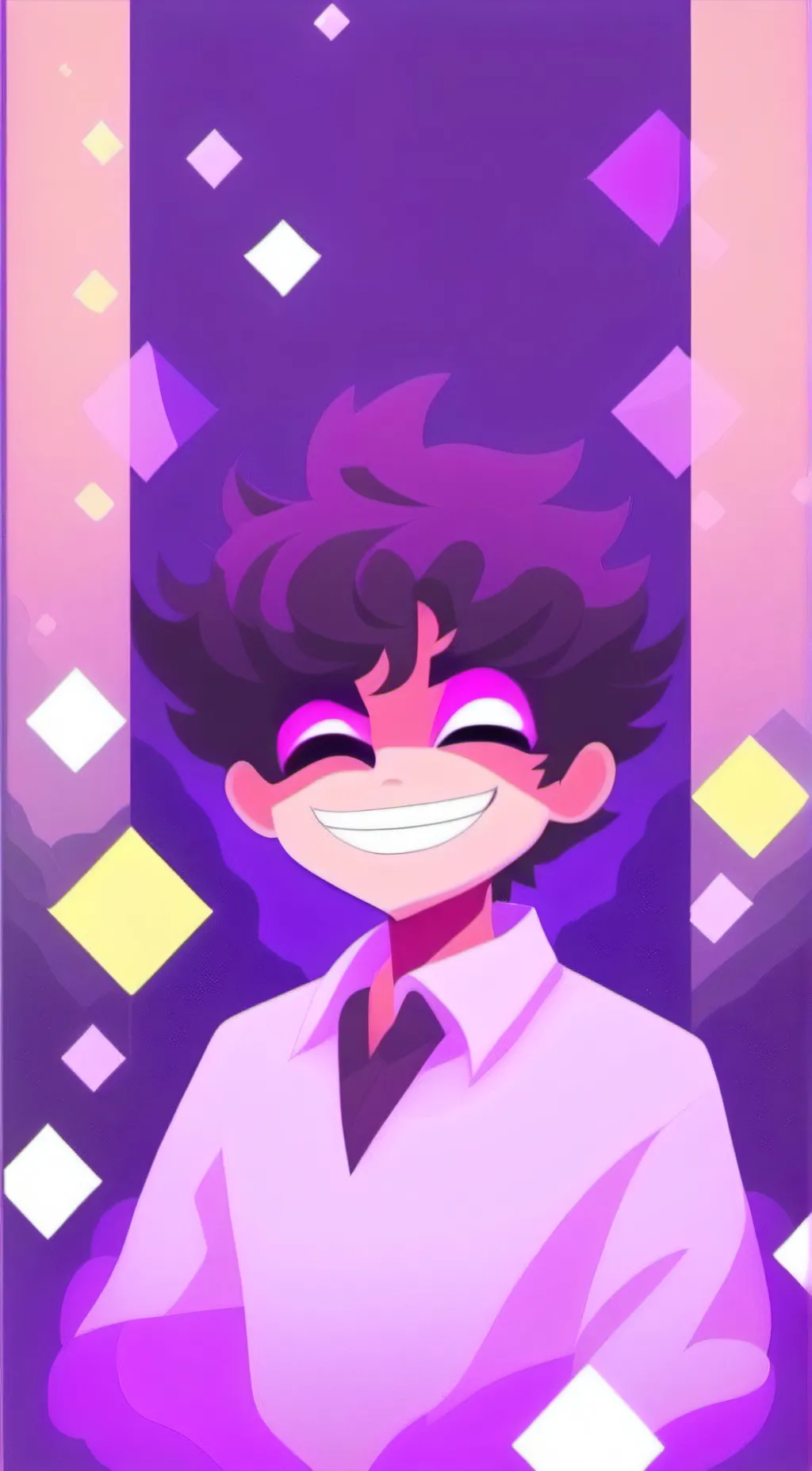 ai character: Jelly bean  background