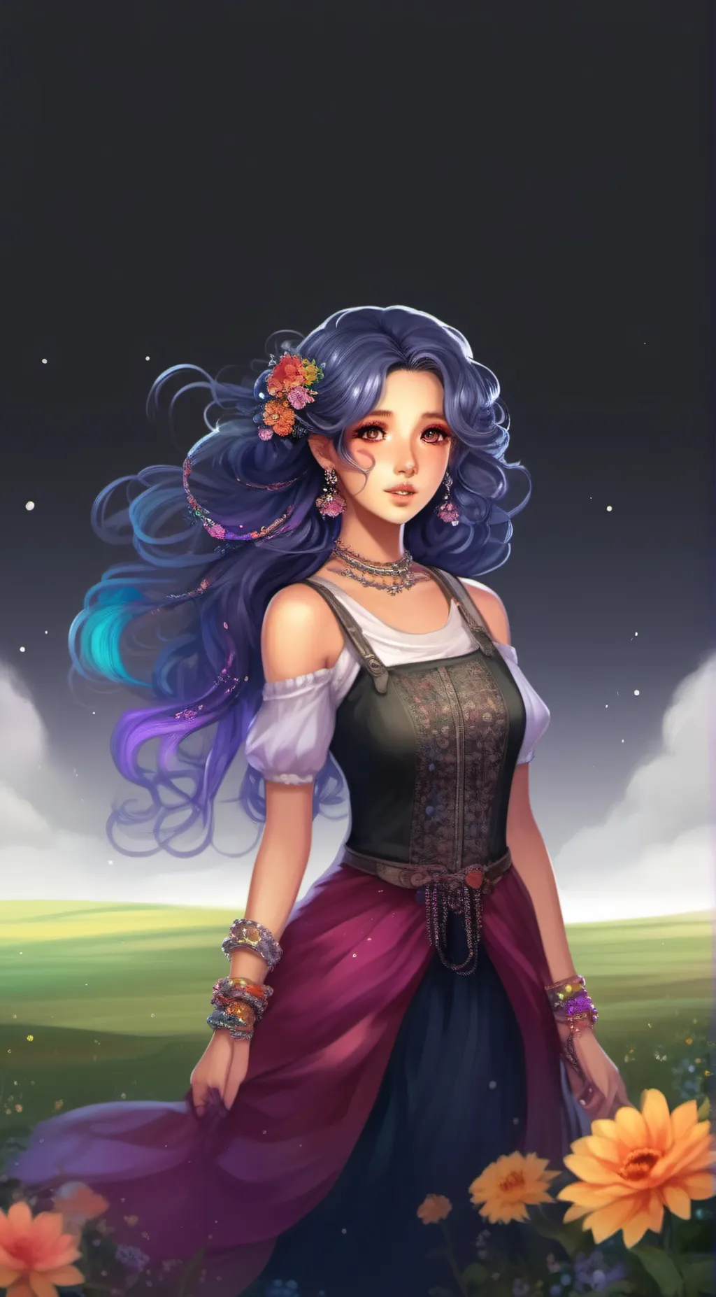 ai character: Guinevere Love background