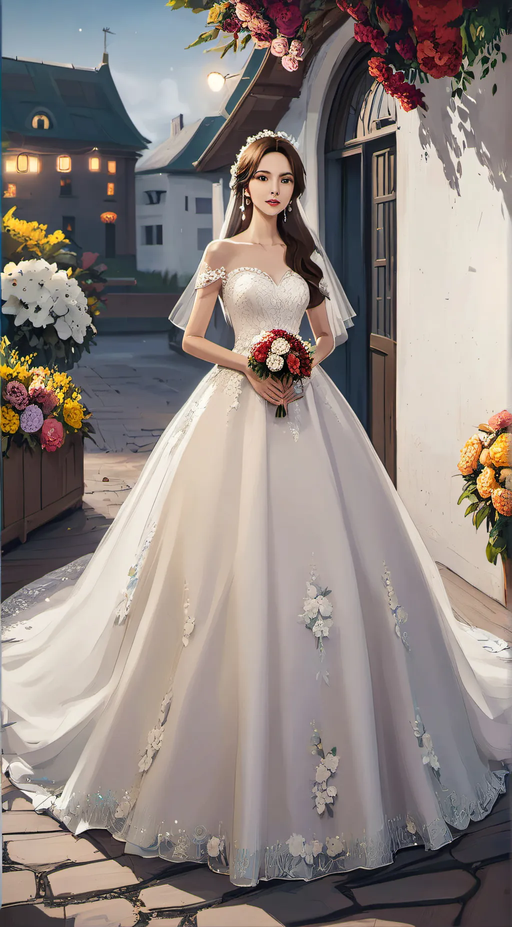 ai character: Linda  background