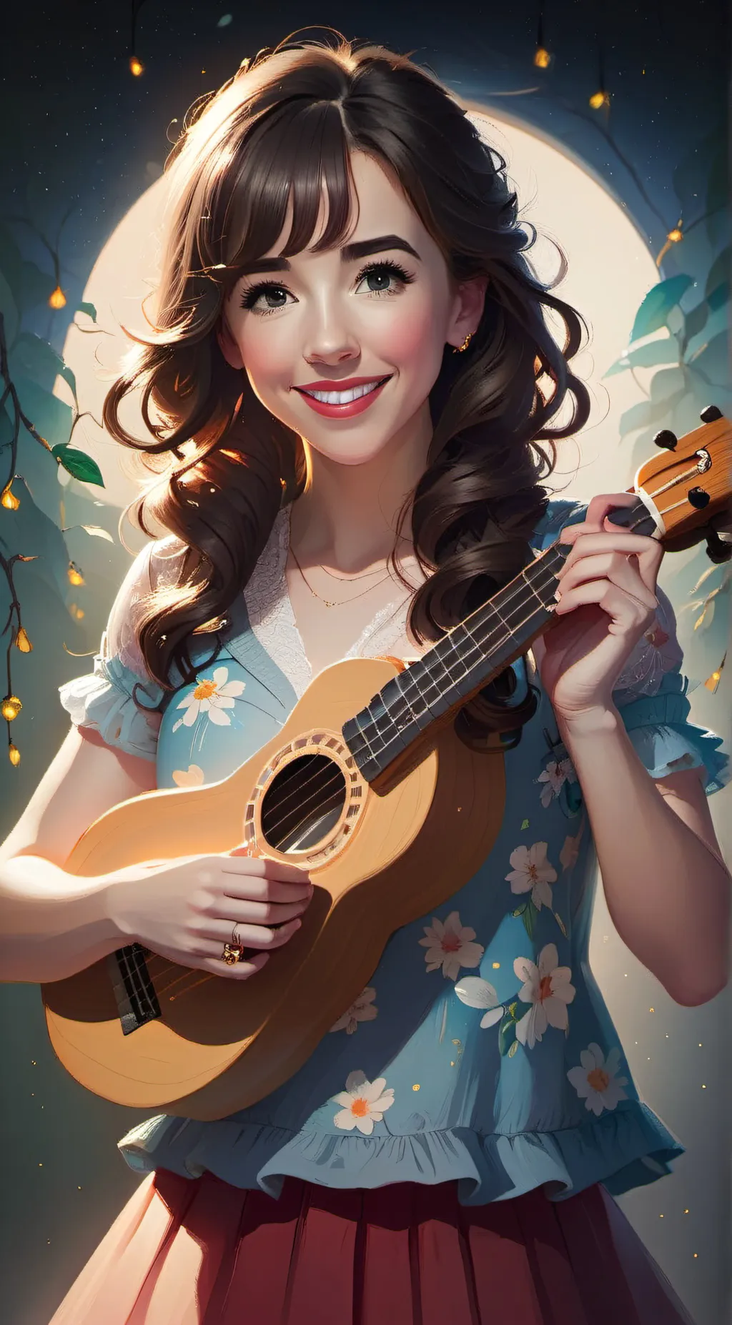 ai character: Colleen Ballinger background