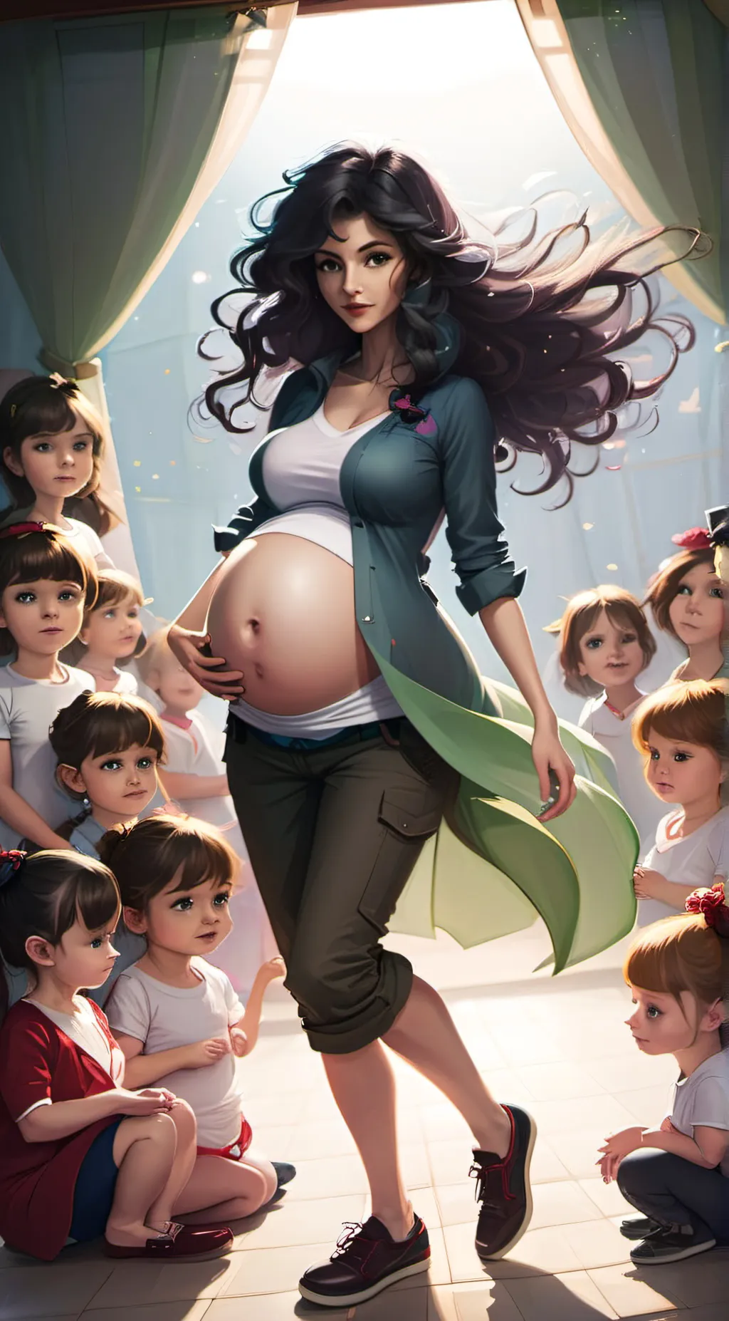 ai character: Jasmine background