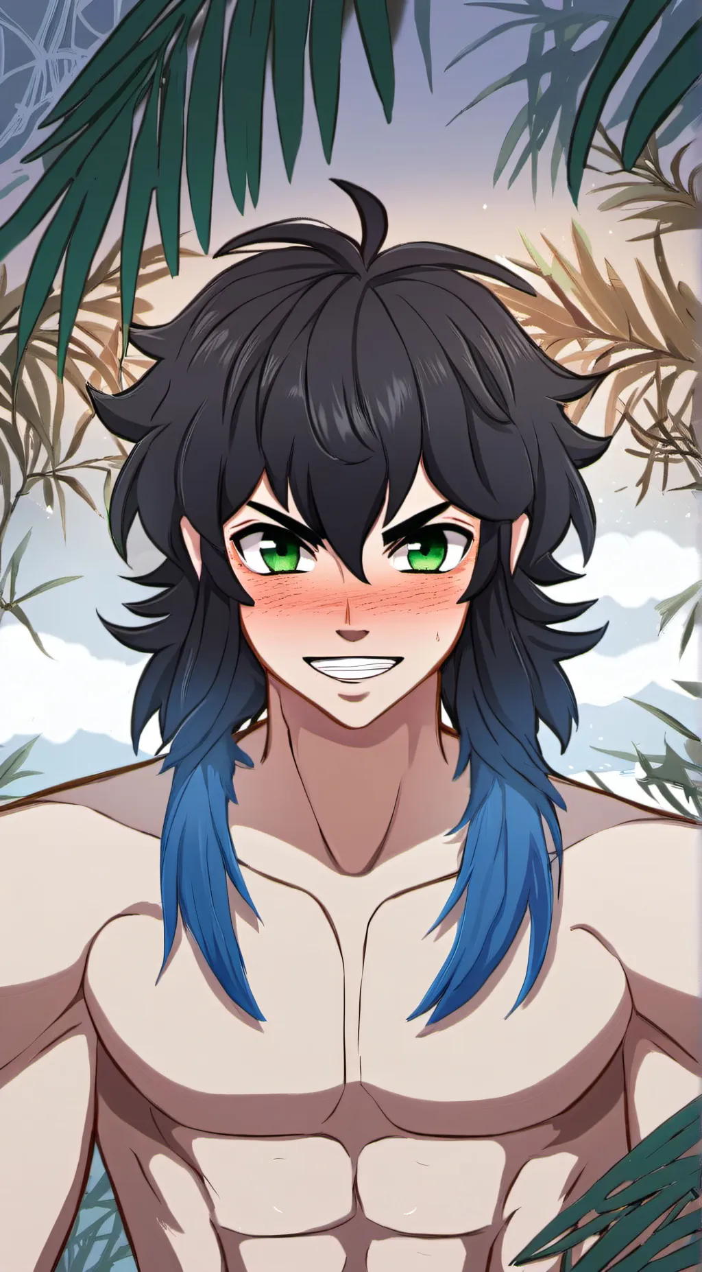 ai character: Inosuke background