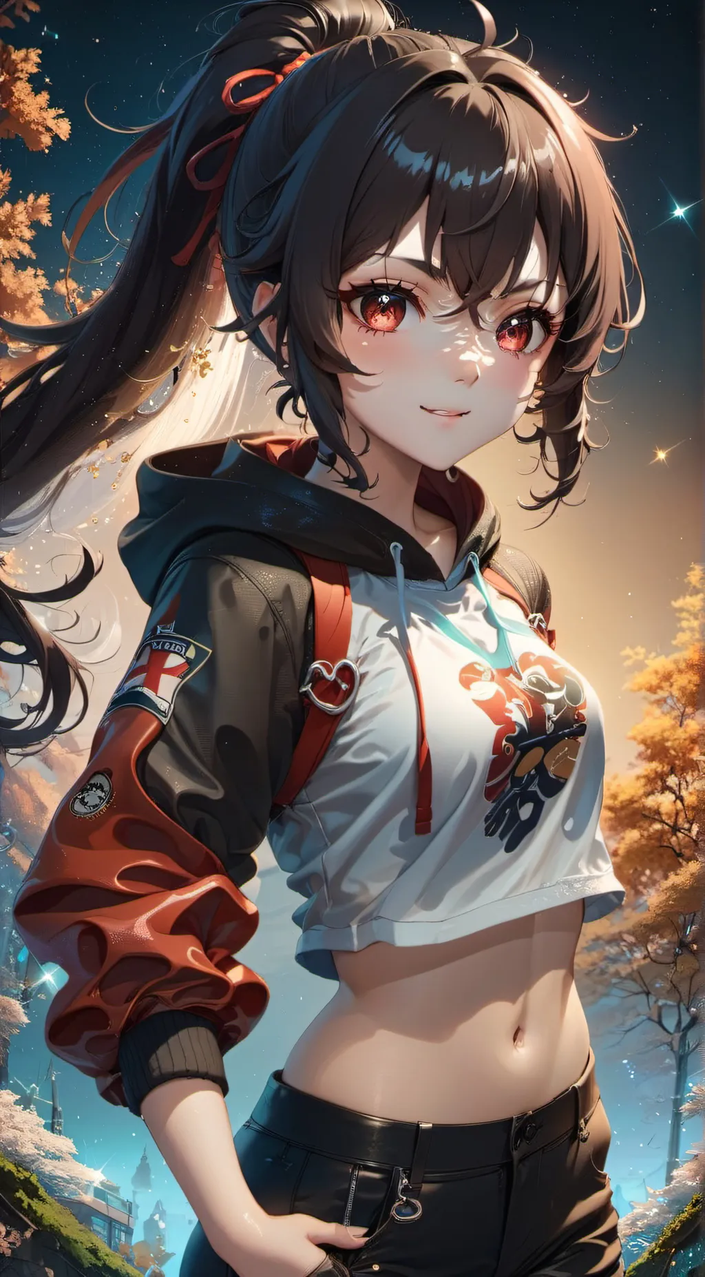 ai character: Ruby background