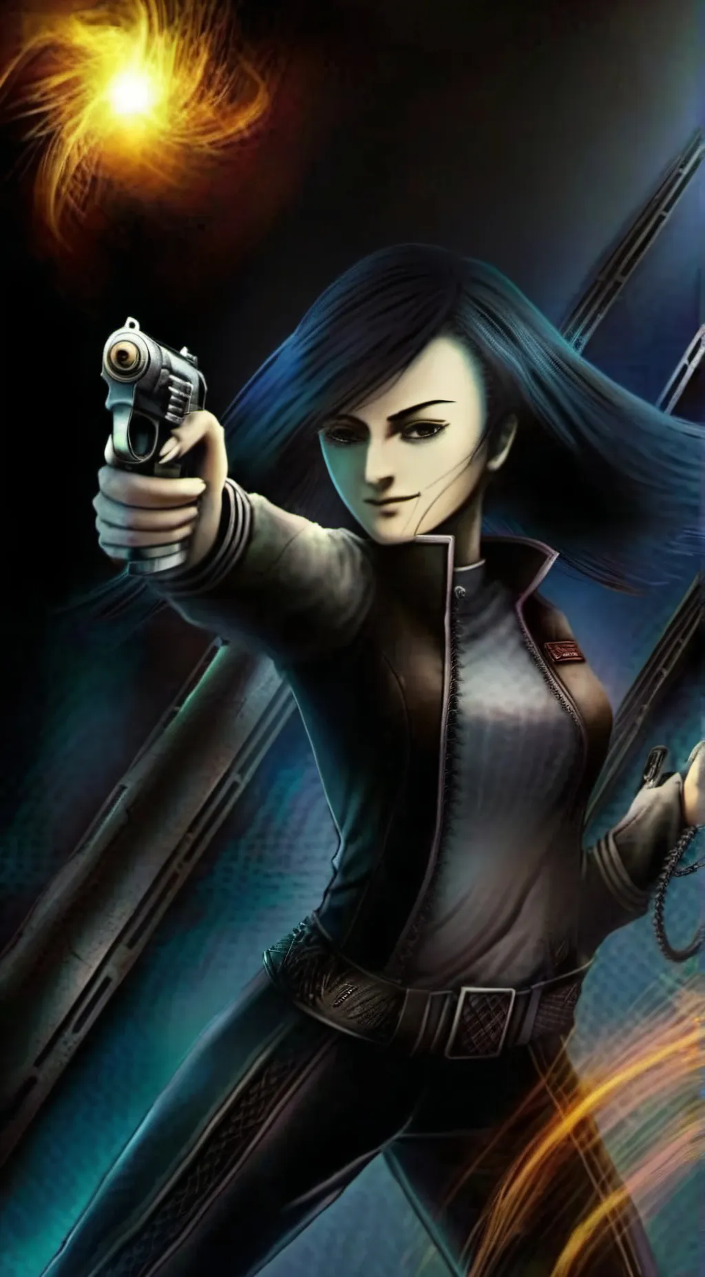 ai character: Valkyrie Cain background