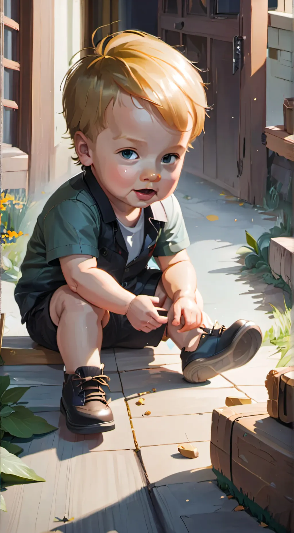 ai character: Branton  background