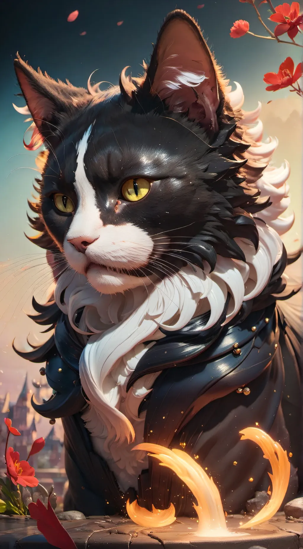 ai character: Zu background