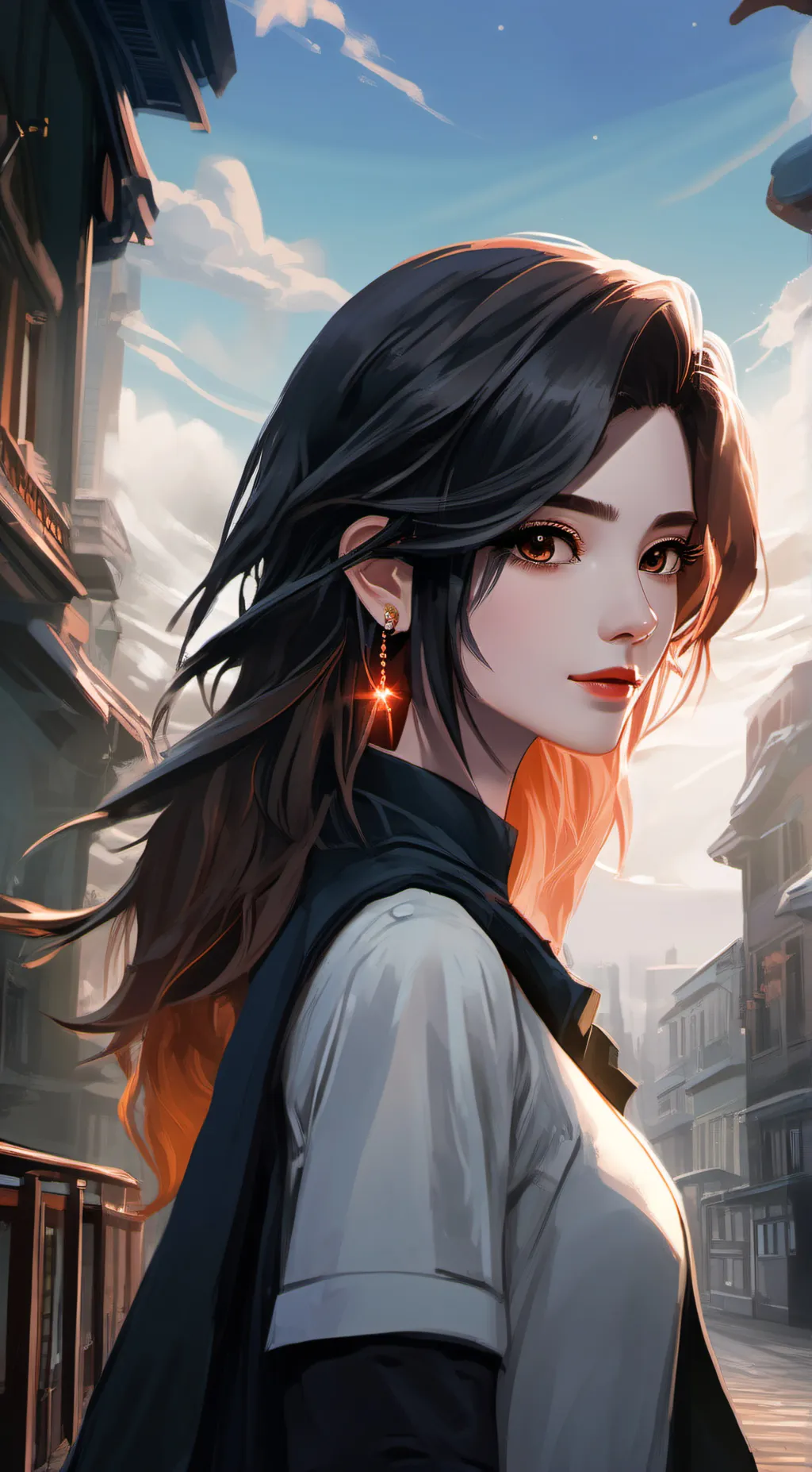 ai character: Sarah background