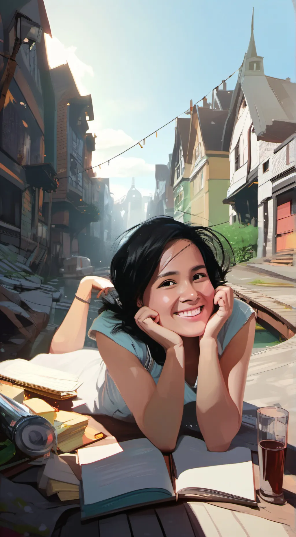 ai character: Baby background