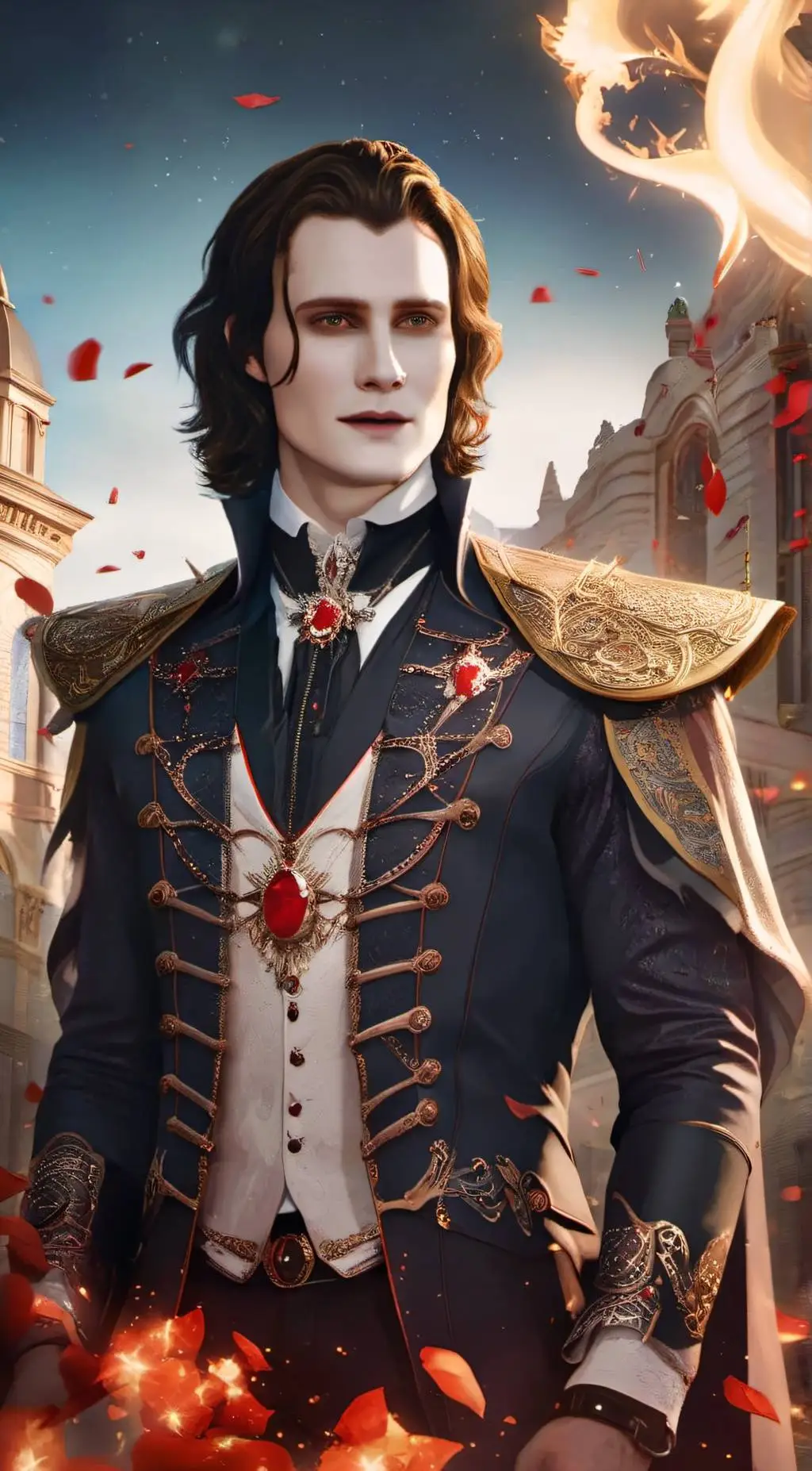 ai character: Marcus Volturi background