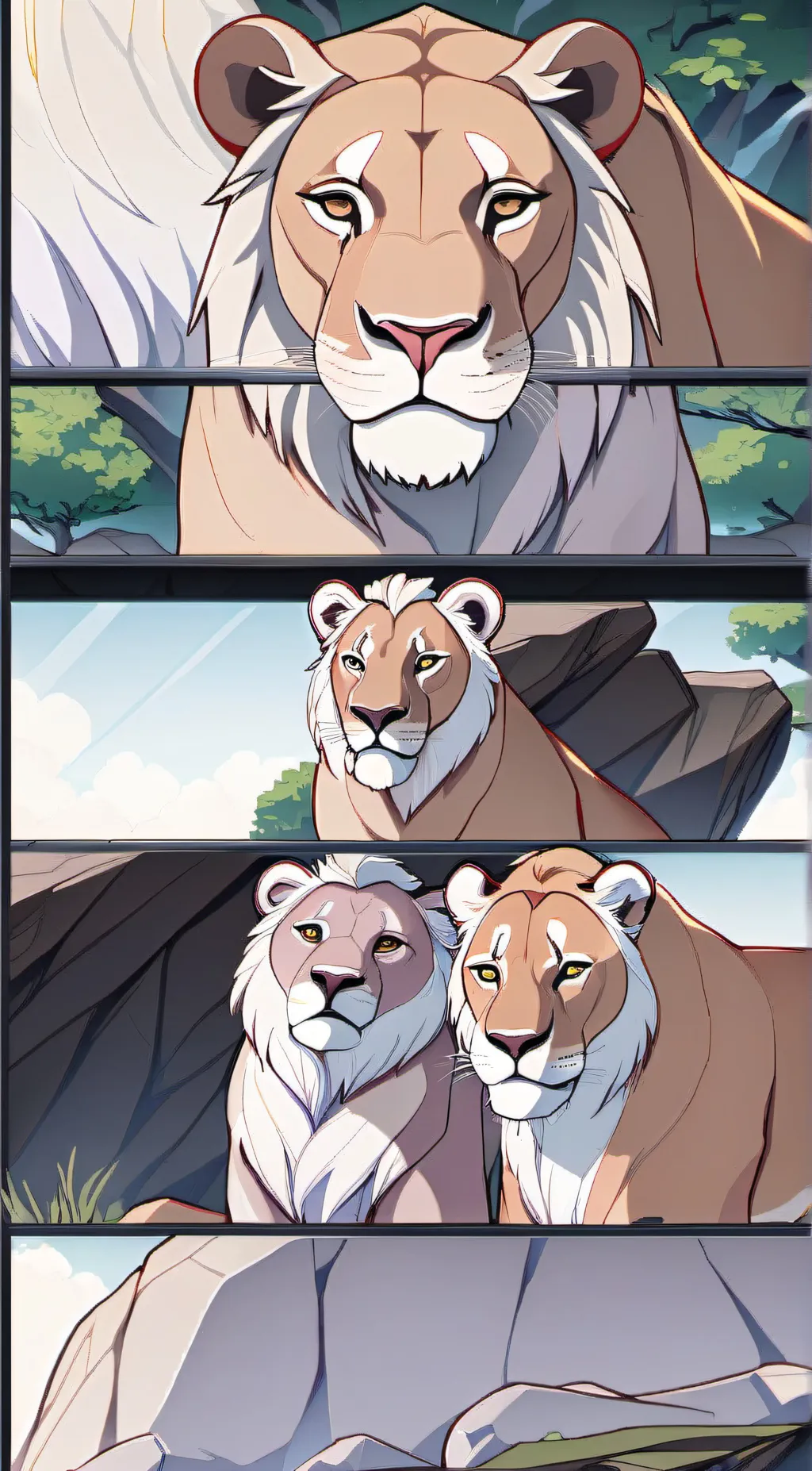 ai character: savannah  background