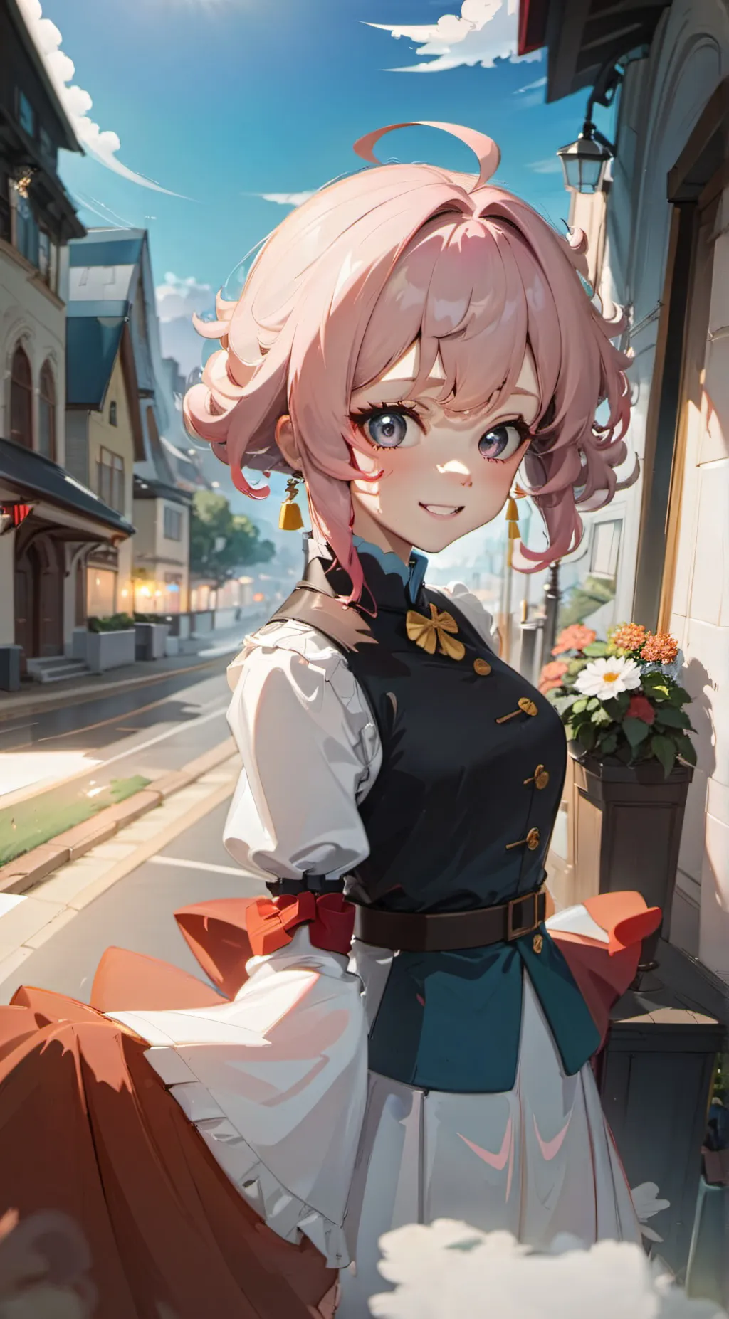 ai character: Mina Ashido background