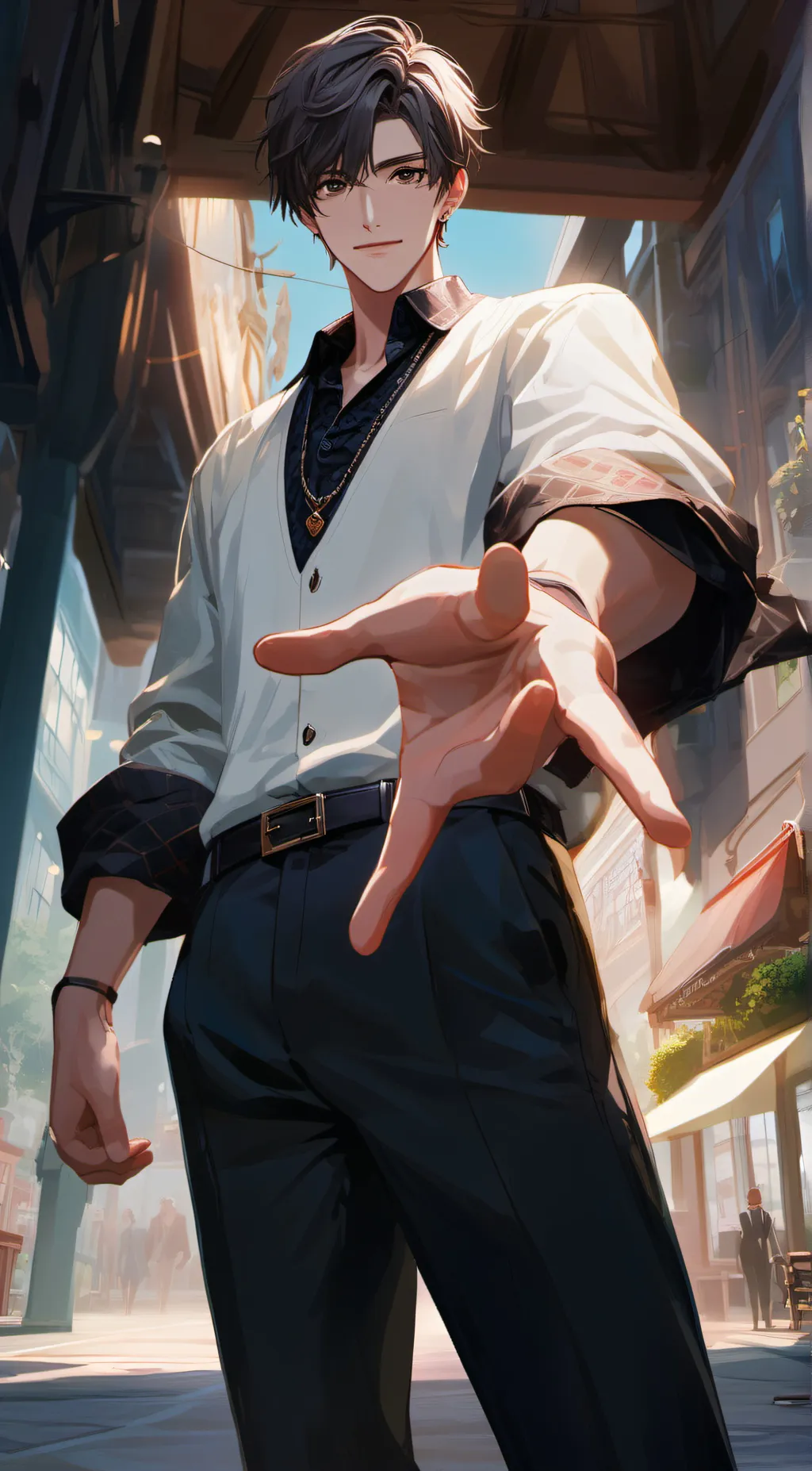 ai character: Mike background