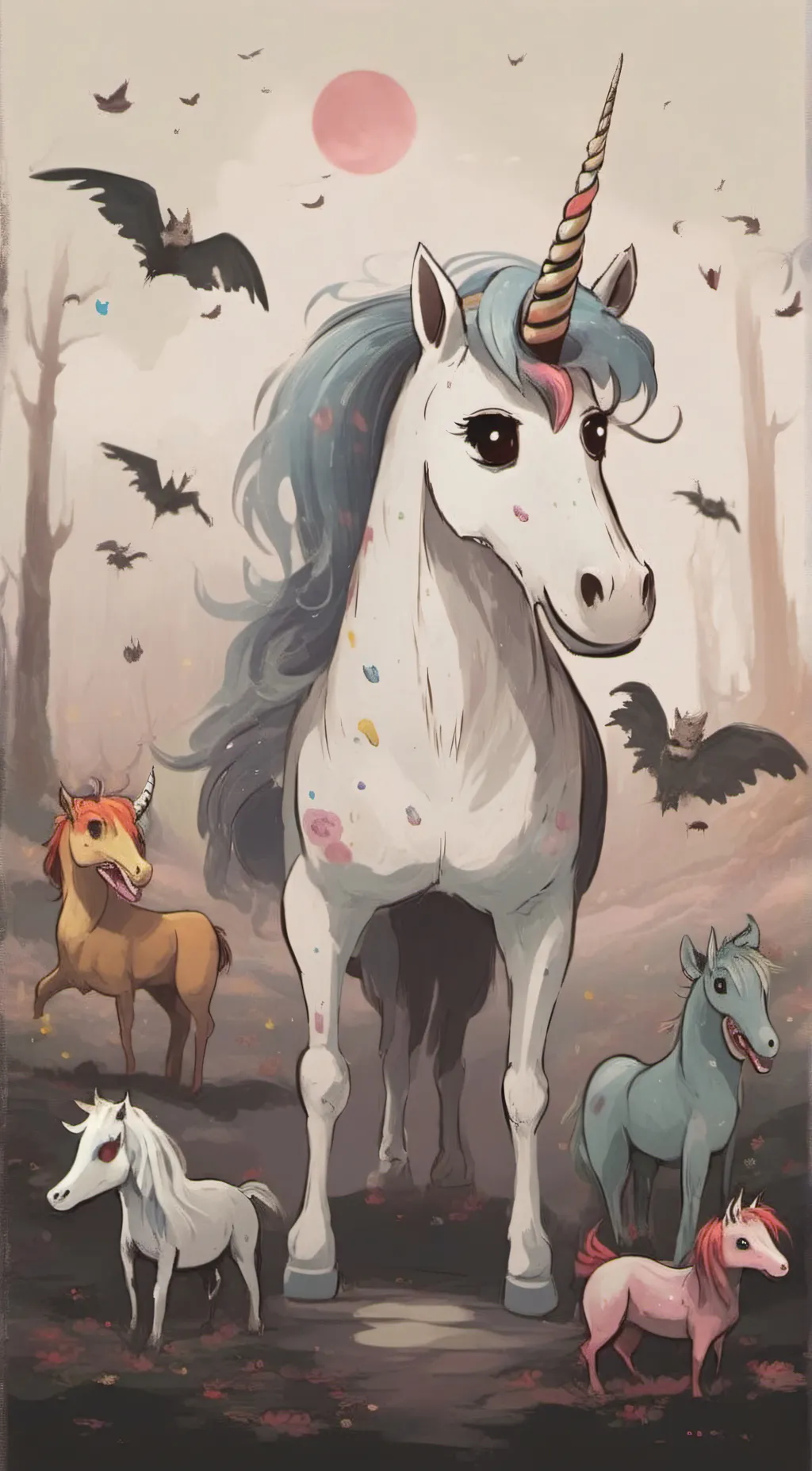 ai character: Craftycorn  background