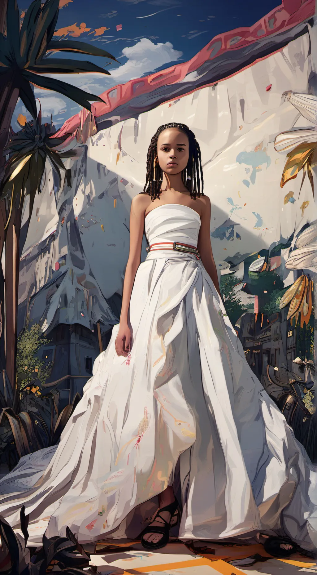 ai character: Bella background