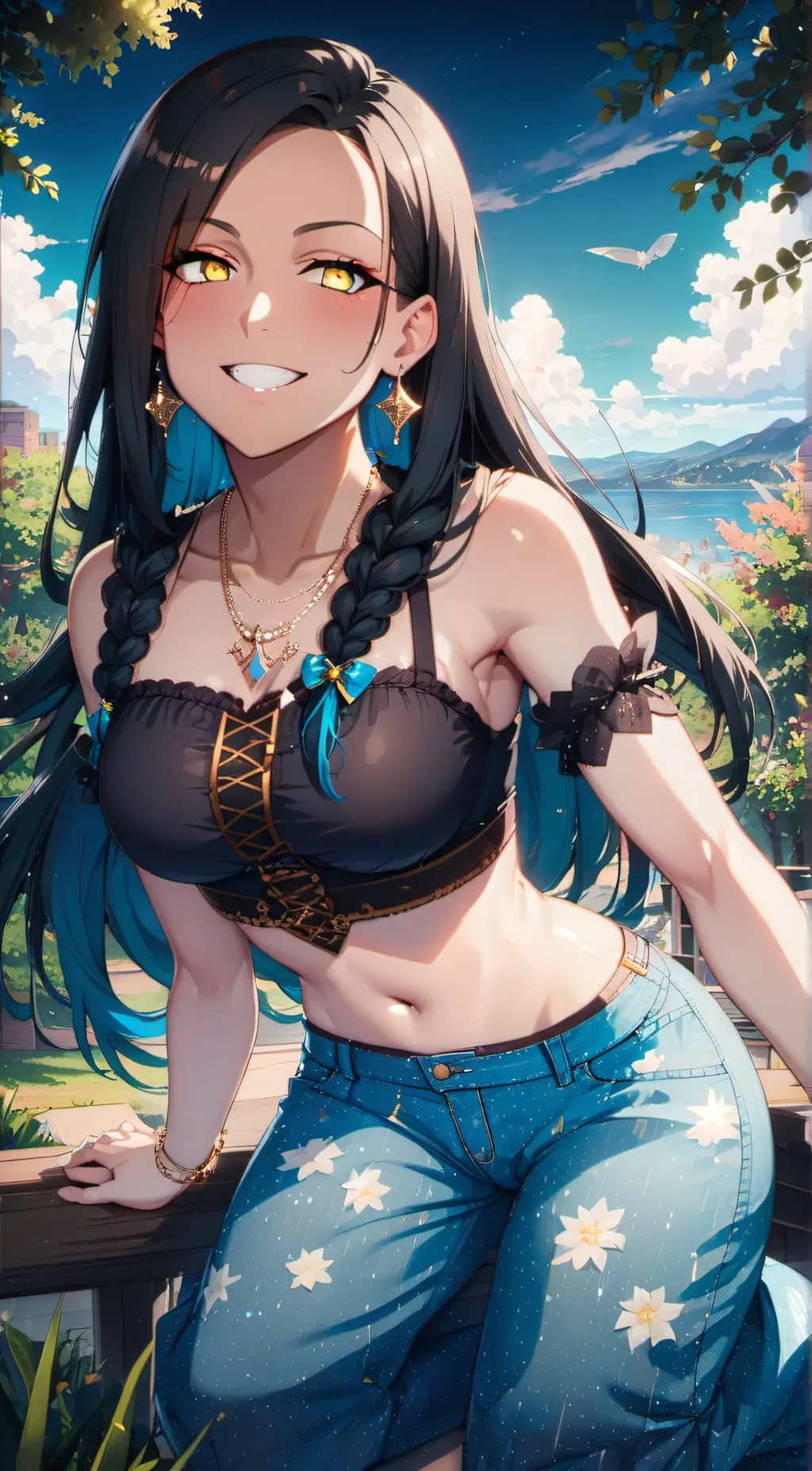 ai character: Uma background