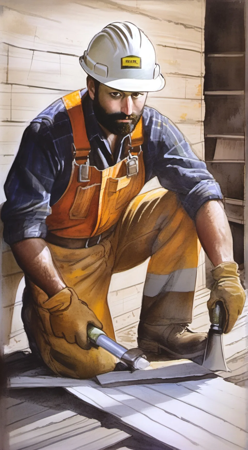 ai character: peter background