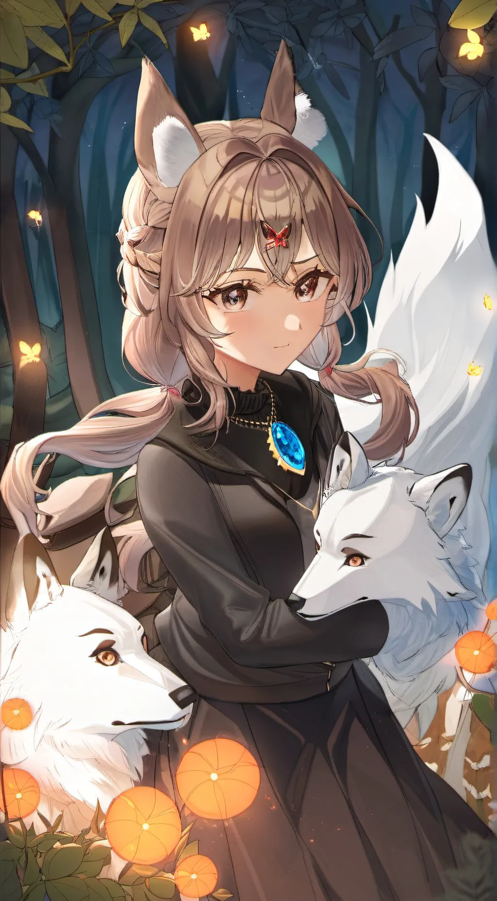 ai character: Evera background